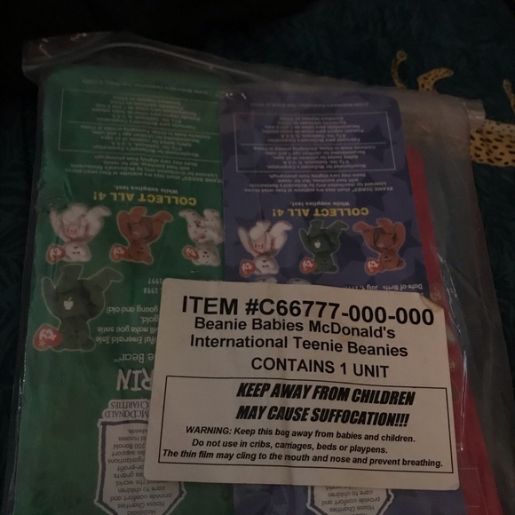 Vintage Rare McDonald’s International Beanies - Picture 2 of 8